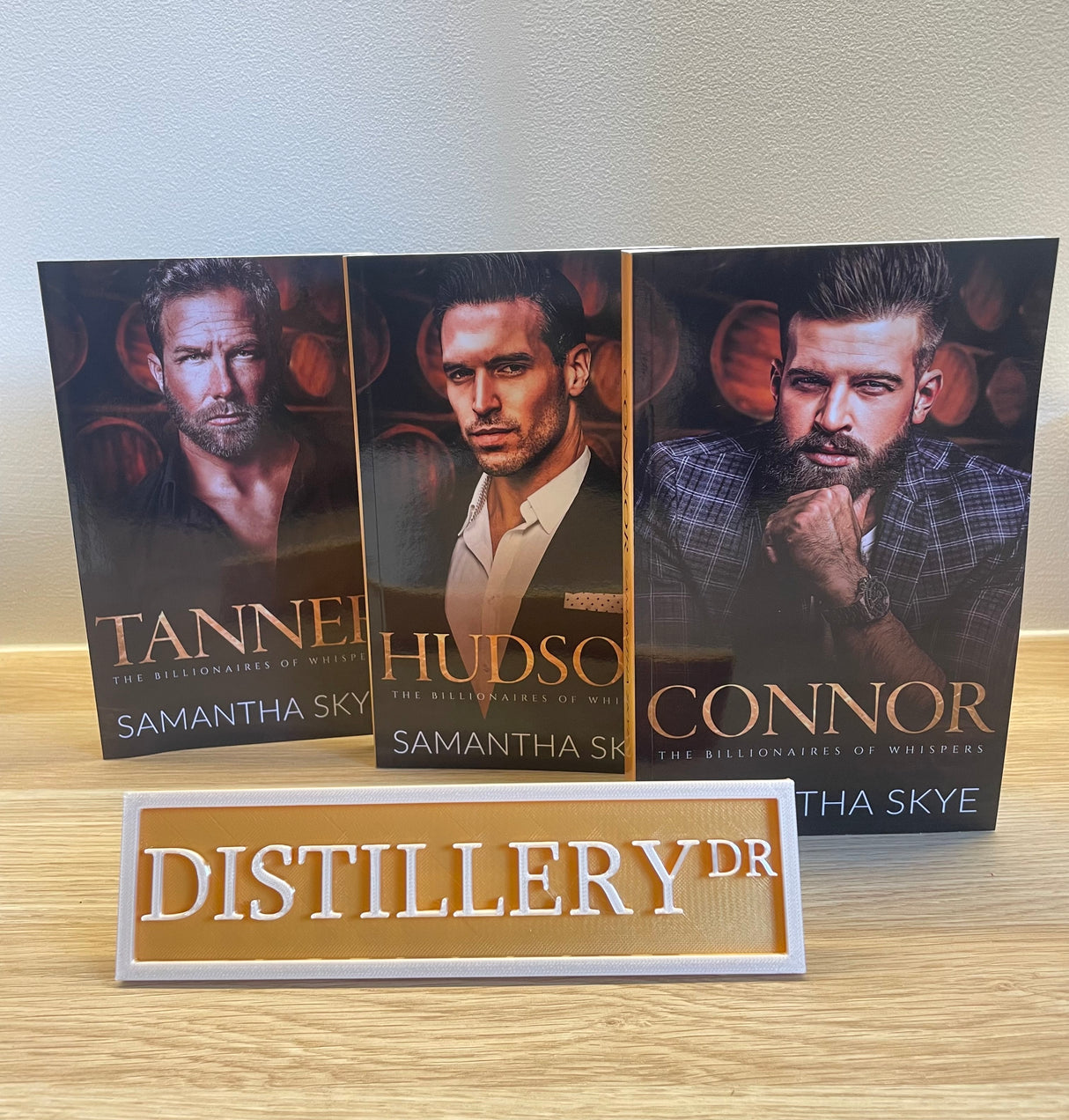 Distillery Drive Library Shelf Sign